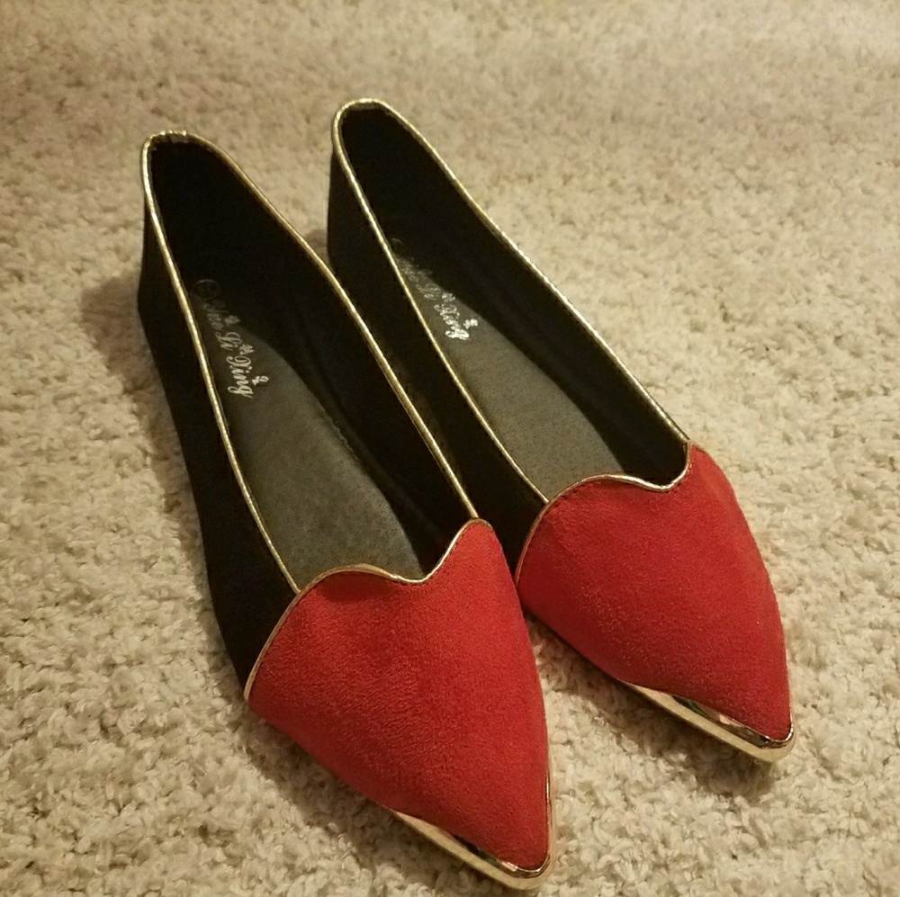 "Yue Li Xing" Heart Flats